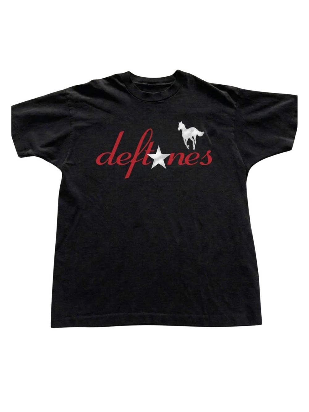 Gildan Black Graphic Band T-Shirt